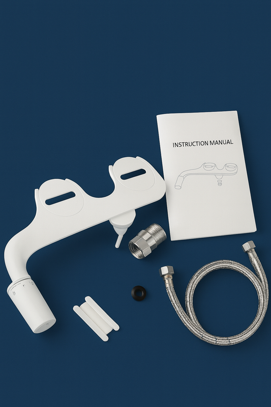 Pack bidet japonais + pulvérisateur brosse